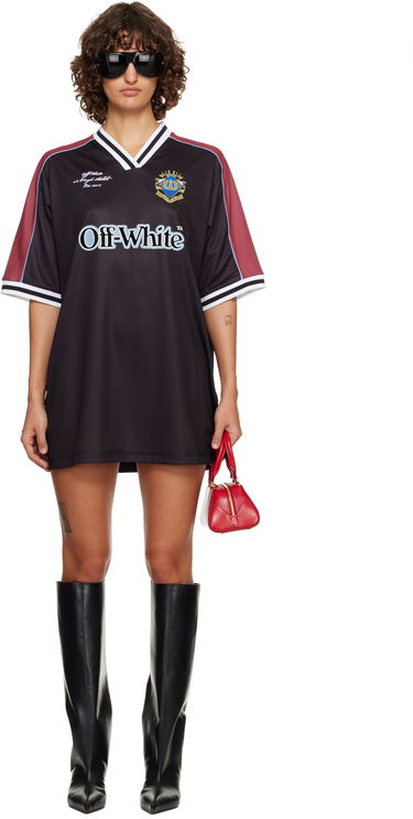 Pокля Off-White Poly Mesh Soccer Minidress Многоцветен | OWDH008F25JER0011001, 0