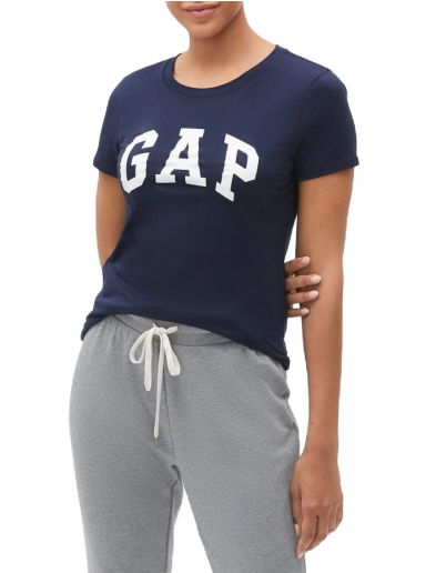 Тениска GAP Classic Tee Тъмно синьо | 268820-00