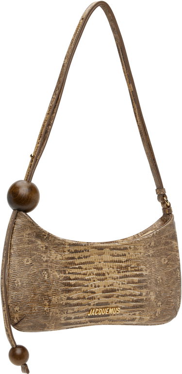Чанта през рамо Jacquemus Jacquemus 'The Bisou Perle' Shoulder Bag Кафяво | 25E233BA057-3231, 1