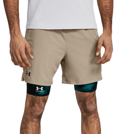 Къси панталони Under Armour Vanish Woven 6in 2-in-1 Shorts Бежово | 1373718-203, 0