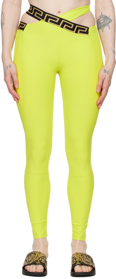 Клинове Versace Versace Greca Border Leggings Жълто | 1008681_1A06229_2Y870, 0