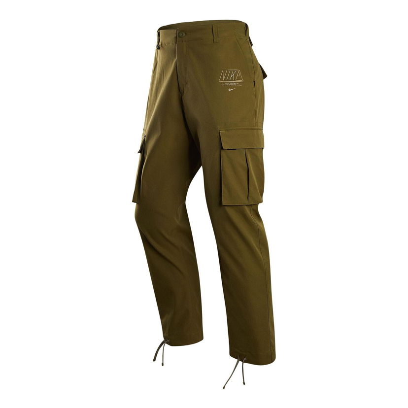 Карго панталони Nike Woven Cargo Pants Зелено | FQ6566-378