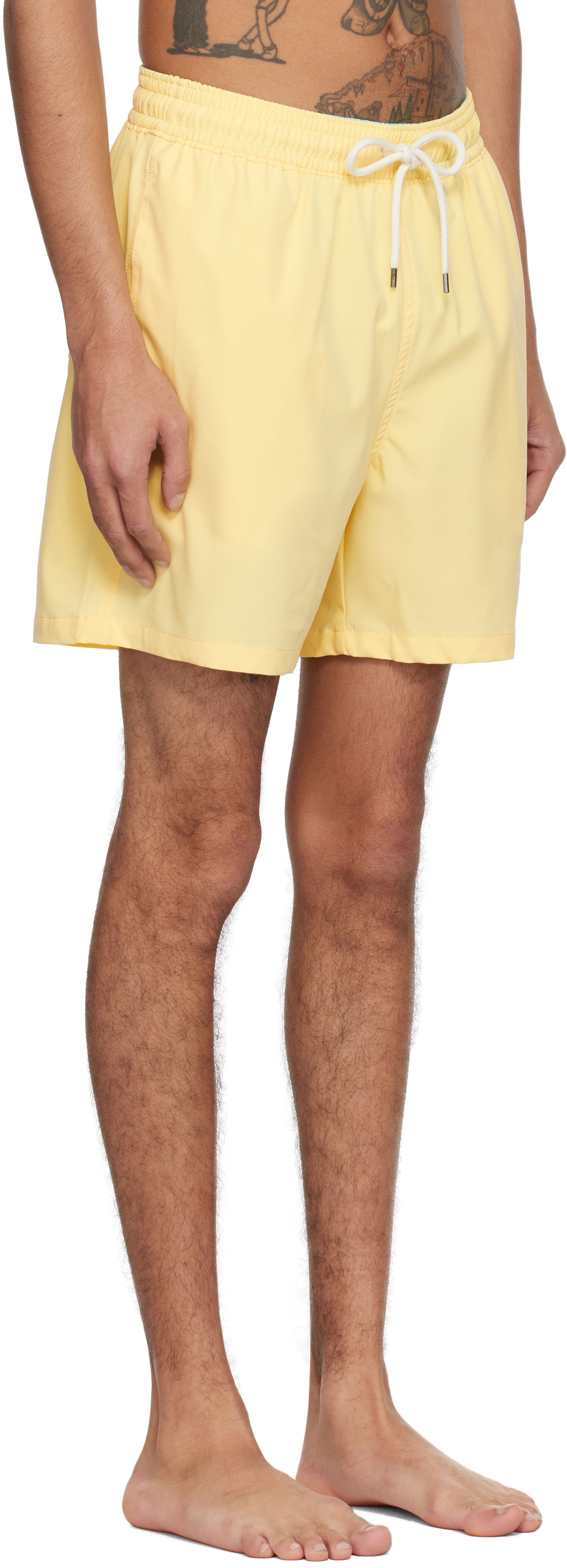 Бански Polo by Ralph Lauren Polo Ralph Lauren Traveler Classic 5.75-Inch Swim Shorts Жълто | 710957782008, 1