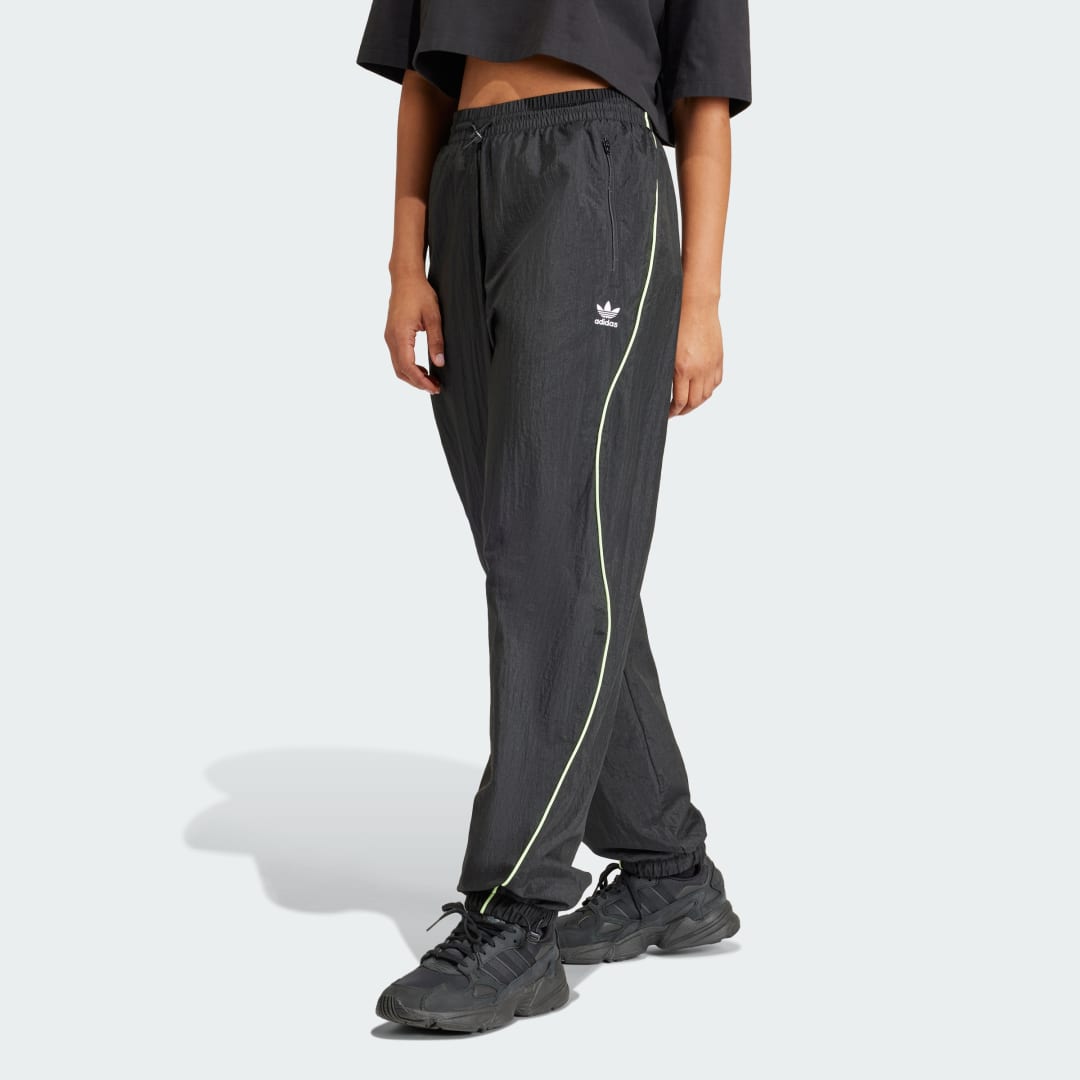 Панталони и дънки adidas Originals Loose Parachute Сиво | IT9698, 0