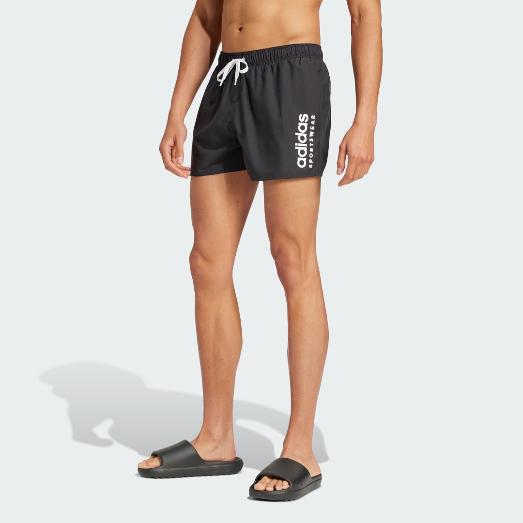 Бански adidas Performance Essentials Logo Swim Shorts Черно | JC9924, 0
