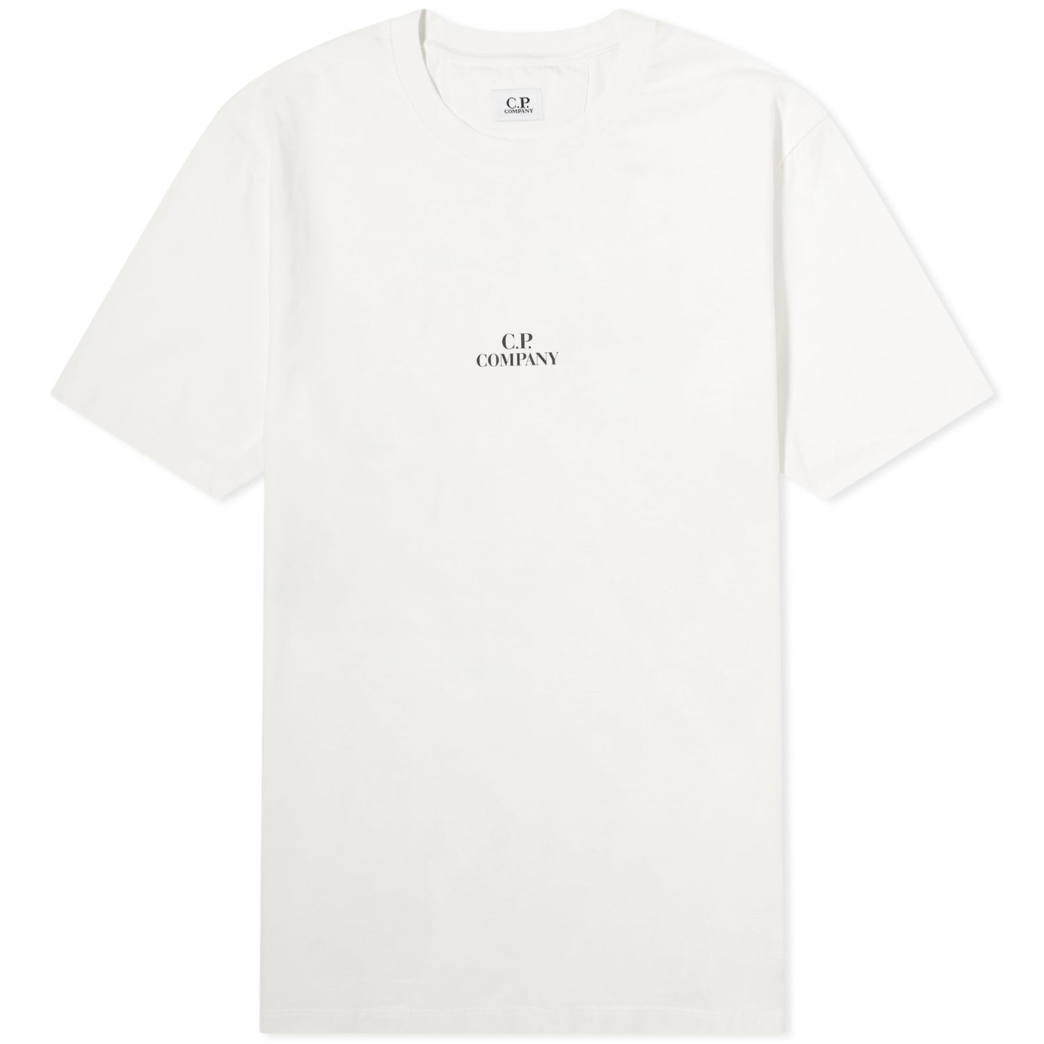 Тениска C.P. Company 30/1 Jersey Graphic T-Shirt Gauze White Бяло | CMTS141A-006586W-103, 0