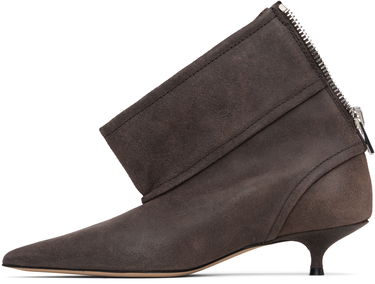 Кецове и обувки JW Anderson JW Anderson Biker Kitten Heel Boots Кафяво | BT0105-LA0319, 2
