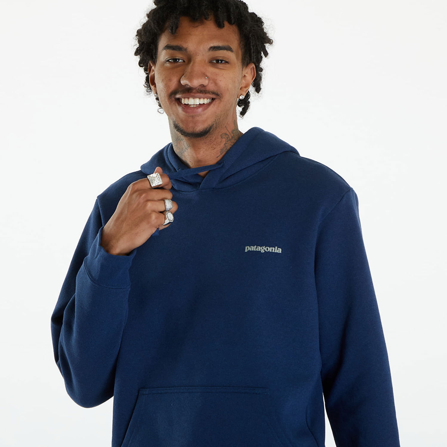 Суитчър Patagonia Fitz Roy Icon Uprisal Hoody Lagom Blue Синьо | 39666 LMBE, 1