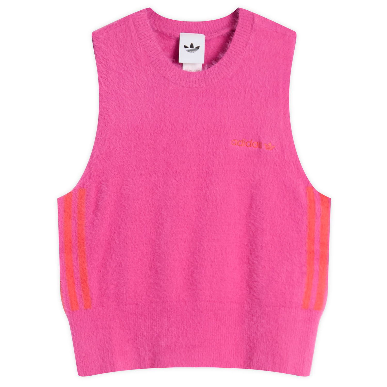 Жилетка adidas Originals Fluffy Knitted Vest, Size X-Small Розово | JW3648, 1