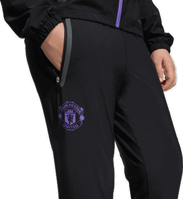 Комплект adidas Performance Manchester United Tiro 25 Competition Vis Tech Tracksuit Черно | JV5354, 4