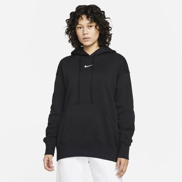 Суитчър Nike Sportswear Phoenix Fleece Oversized Pullover Hoodie Черно | DQ5860-010, 0