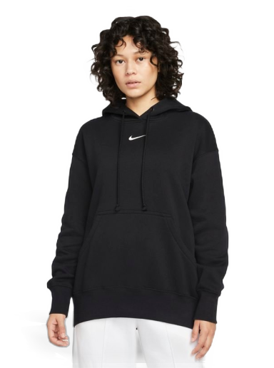 Суитчър Nike Sportswear Phoenix Fleece Oversized Pullover Hoodie Черно | DQ5860-010