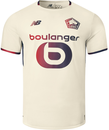 Фланелка New Balance LOSC Lille Away Jersey 2025/26 Бяло | mt230455-awy, 0