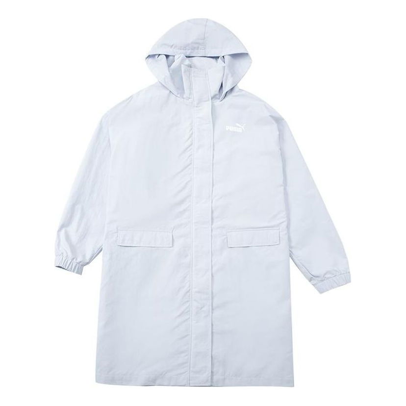 Дъждобран Puma Windproof Hooded Long Jacket Синьо | 671607-21