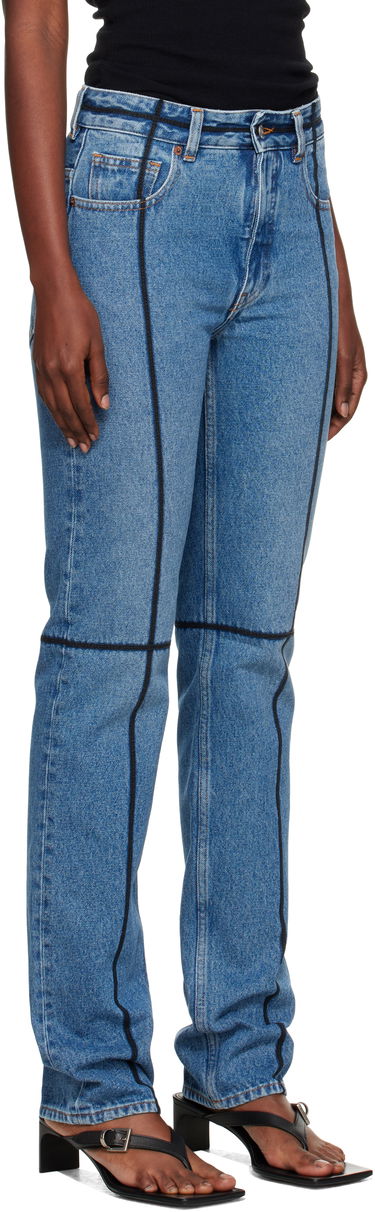 Дънки Maison Margiela MM6 Maison Margiela 5 Pockets Jeans Синьо | S52LA0261 M30018, 1