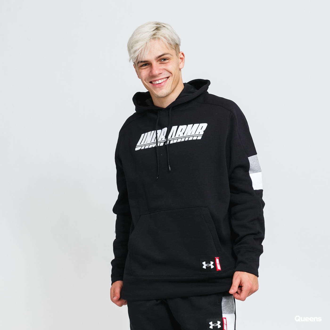 Суитчър Under Armour Baseline Fleece Hoodie Черно | 1366528-001, 0