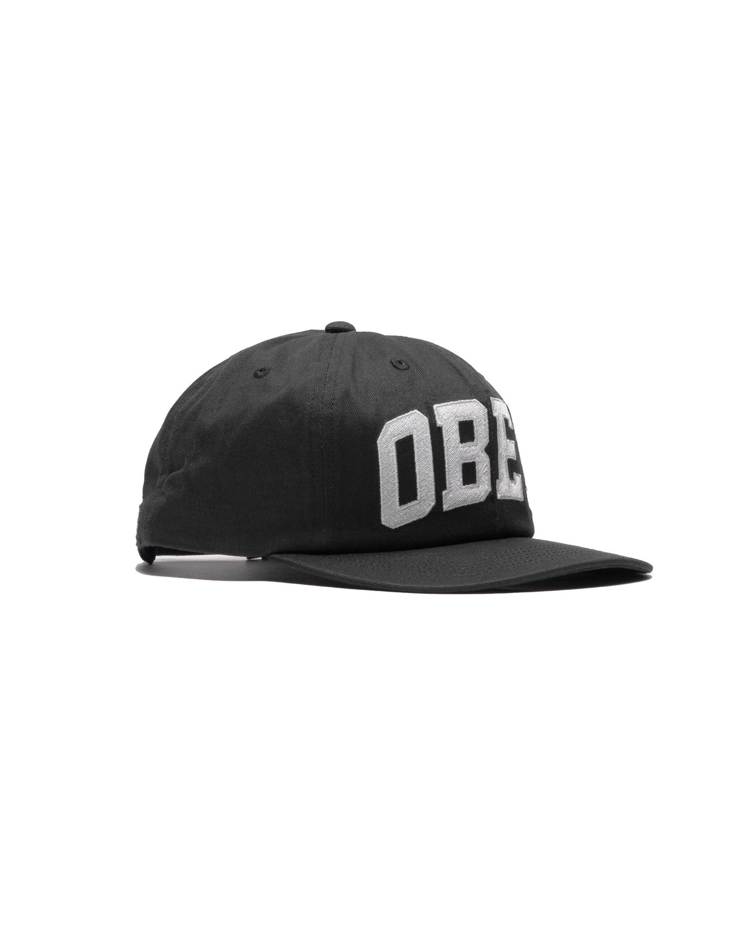 Шапка OBEY Obey Collegiate 6-Panel Strapback Hat Черно | 100580404-BLK, 0