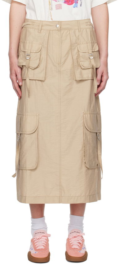 Acne Studios Cargo Maxi Skirt, 0