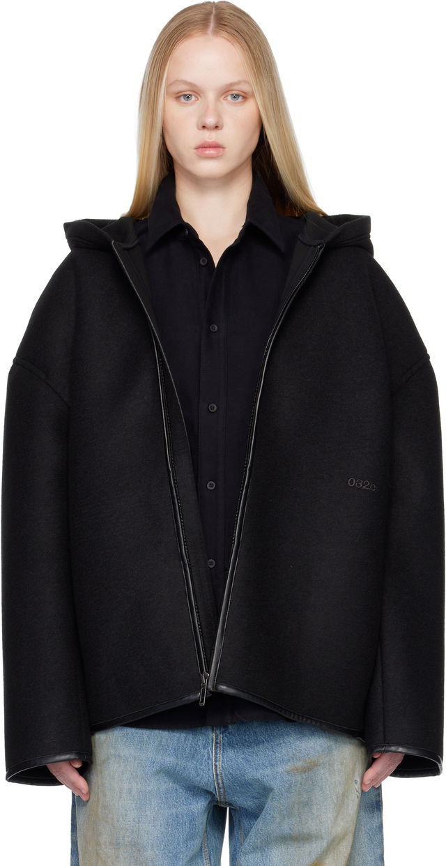 032c Neoprene Zip Up Hooded Jacket