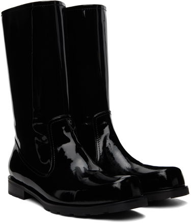 Облекло We11done We11done Enamel Combat Boots Черно | WD-AO3-22-453-M-BK, 3