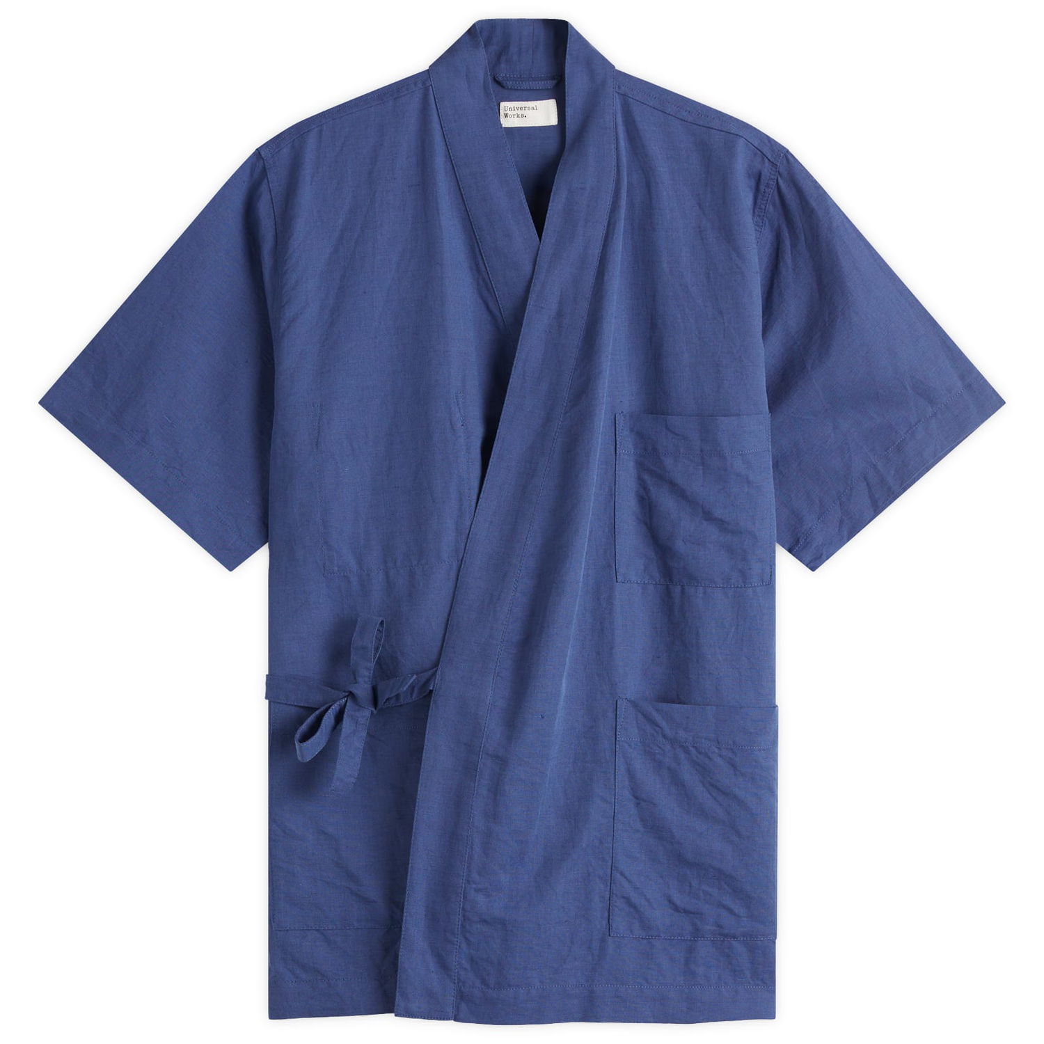 Риза Universal Works Kyoto Work Shirt, Size Large Синьо | P32047-BLU, 1