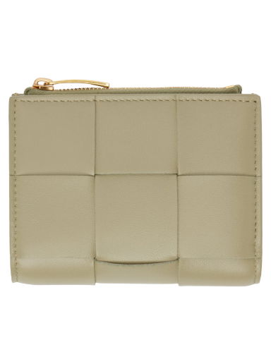 Портфейл Bottega Veneta Small Bifold Wallet Бежово | 706010 VCQC4