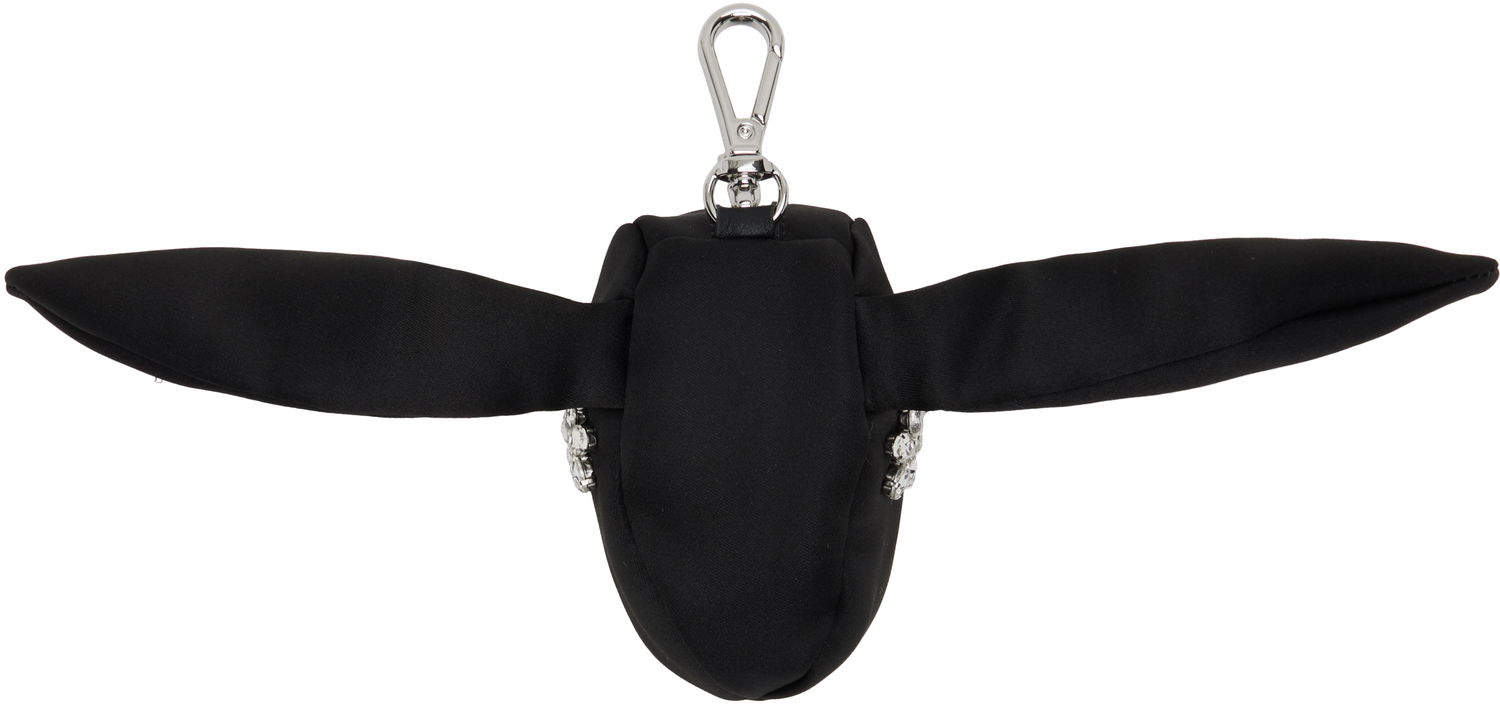 Ключодържатели Simone Rocha Simone Rocha Satin Hare Coin Purse Bag Charm Черно | COINPURSE1 0812, 0