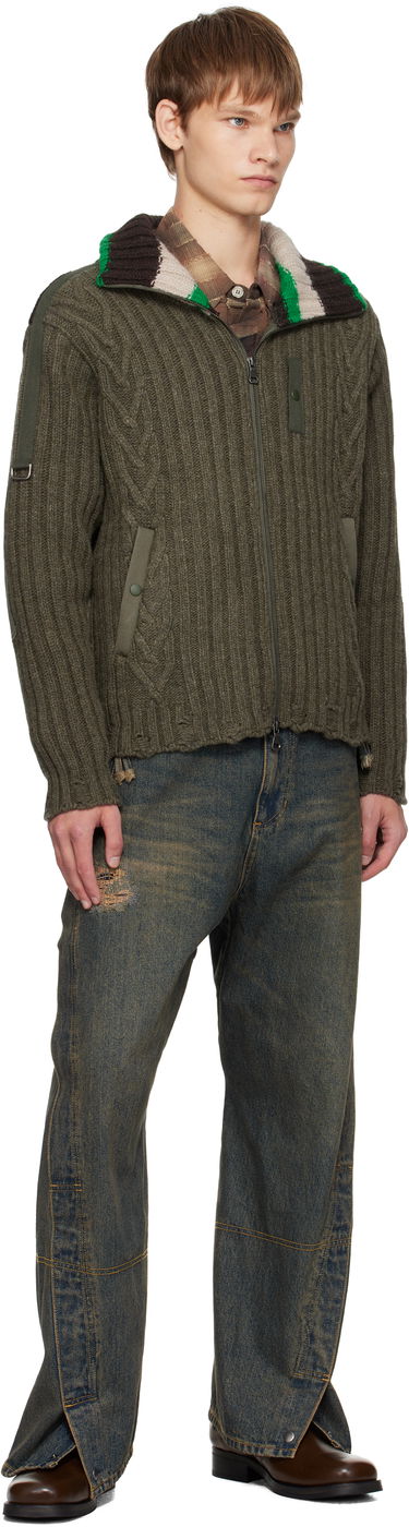Дънки Andersson Bell Andersson Bell Twisted Zipper Pocket Jeans Синьо | apa841u, 3