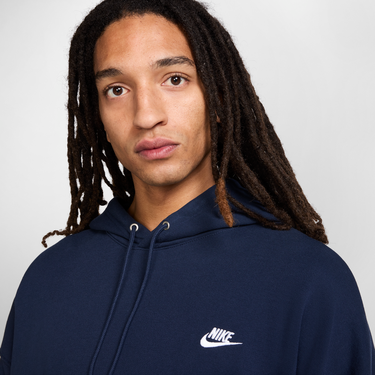 Суитчър Nike Nike Club Fleece Relaxed Fit Hoodie Тъмно синьо | HJ1816-451, 4