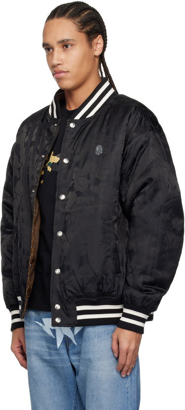 Яке бомбър BAPE BAPE ABC Camo Jacquard Reversible Bomber Jacket Кафяво | 001HJL301301M, 3