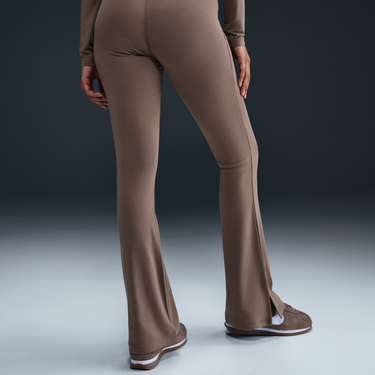 Комплект Nike Sportswear Chill Knit Ribbed Flare Leg Pants Кафяво | FQ2113-233, 4