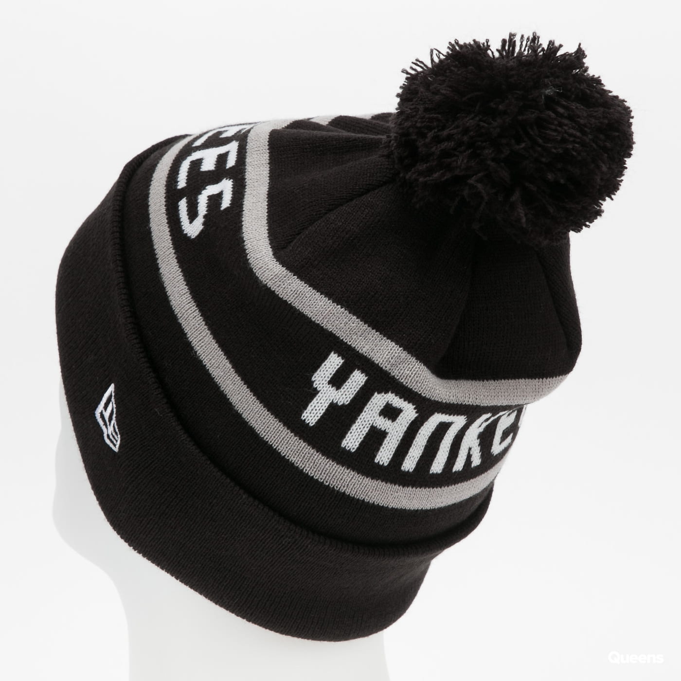 Шапка New Era MLB Jake Cuff Knit New York Yankees Черно | 60141623, 1