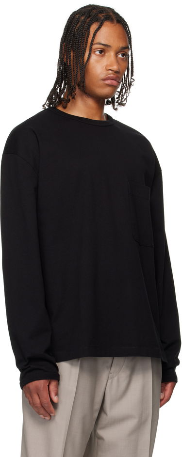 Тениска LEMAIRE LEMAIRE Boxy Pocket Tee Черно | TO1340 LJ1022, 1