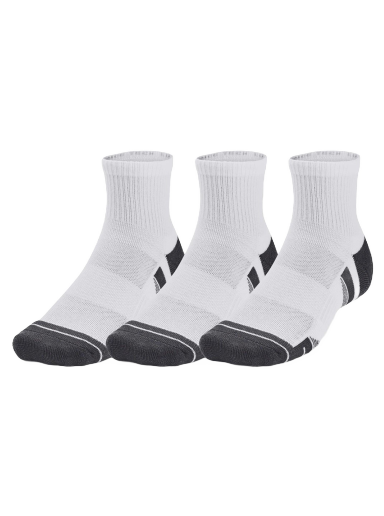 Чорапи Under Armour Perfromance Tech Quarter Socks - 3 pack Бяло | 1379510-100