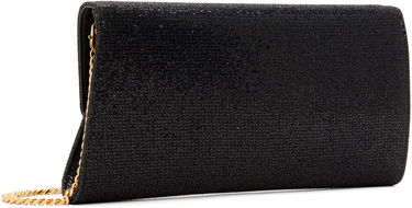 Чанта през рамо Tom Ford Glitter Textured Fabric Bag With Chain Strap Черно | L1736-TSY053X, 2