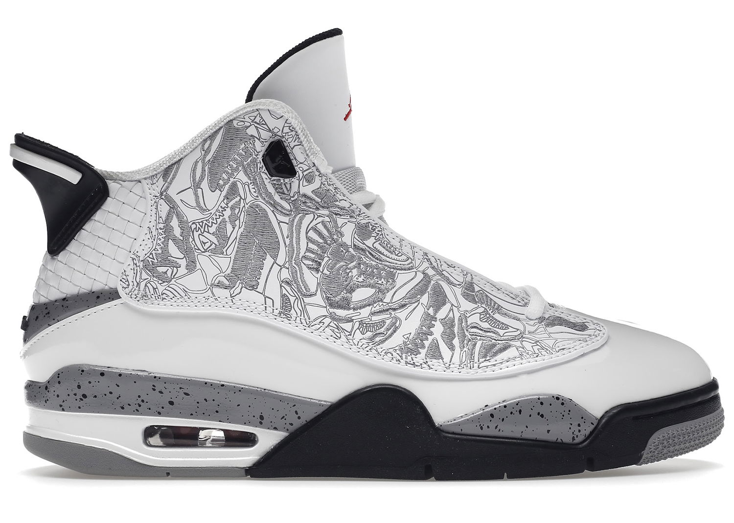 Кецове и обувки Jordan Jordan Dub Zero White Cement (2020) Бяло | 311046-105, 0