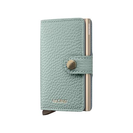 Портфейл Secrid Miniwallet - Pebble - Sea Green Тюркоазено | MPe-Sea-Green, 1