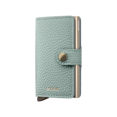Портфейл Secrid Miniwallet - Pebble - Sea Green Тюркоазено | MPe-Sea-Green, 1