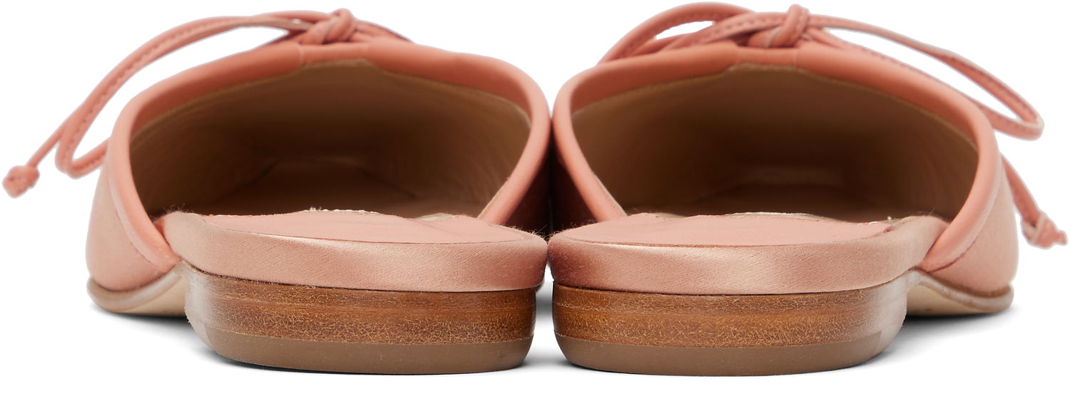 Облекло Manolo Blahnik Manolo Blahnik Ballerimu Flats Розово | 125-2935, 1