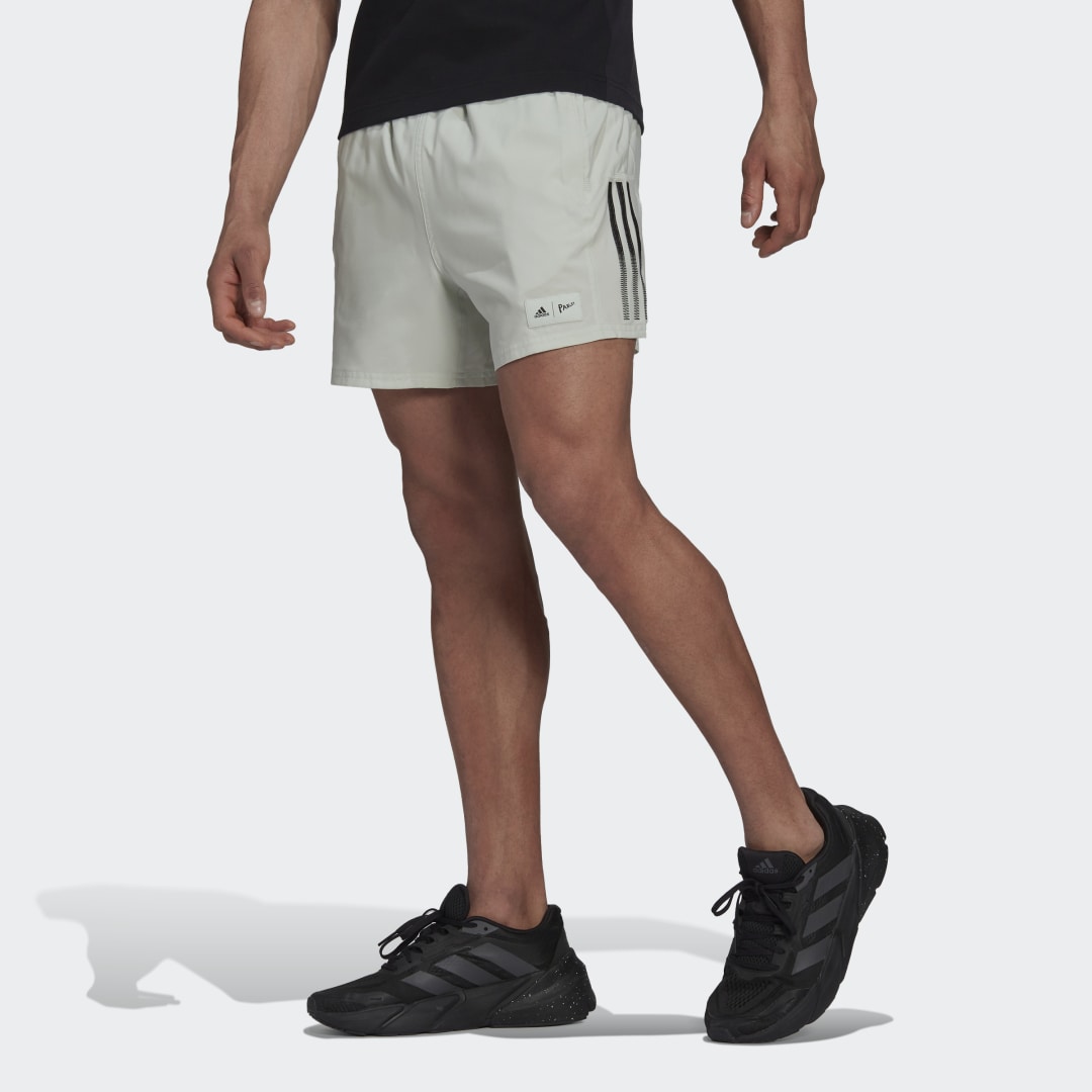 Къси панталони adidas Originals Parley Run for the Oceans Shorts Сиво | HT3407, 1