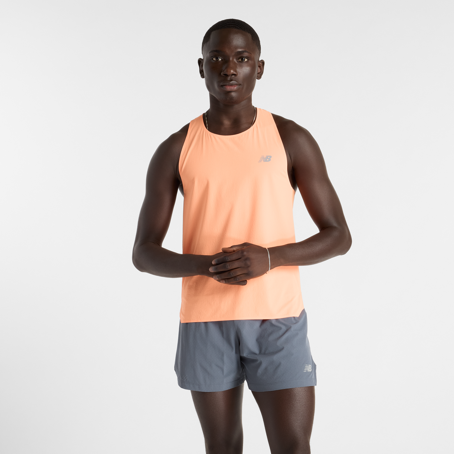 Потник New Balance Men's Tank Top Оранжево
 | NBMT51205HMO, 0