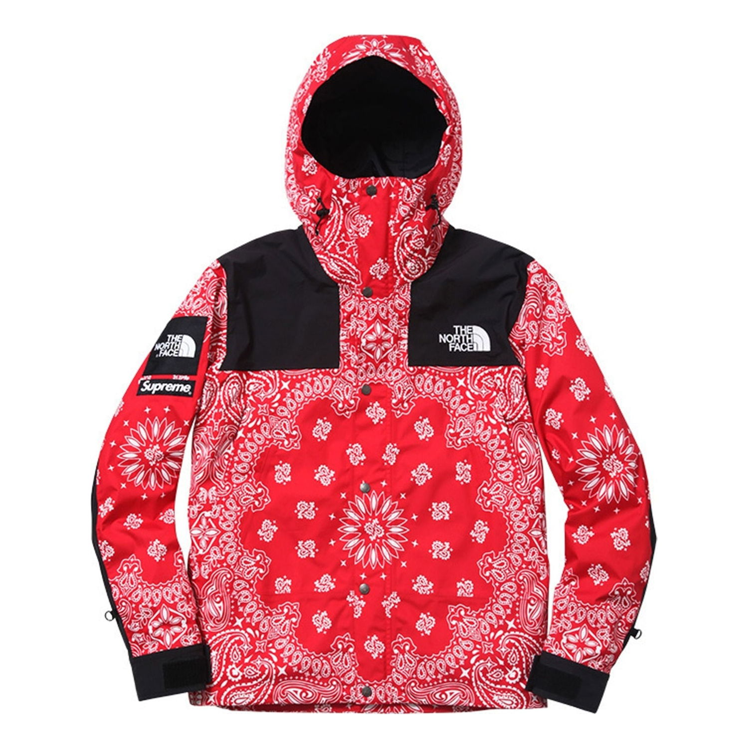 Парка Supreme Supreme x The North Face Bandana Mountain Jacket Червено | SUP-FW14-637, 0