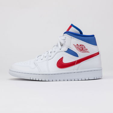 Кецове и обувки Jordan Jordan WMNS 1 Mid Бяло | BQ6472-164, 0