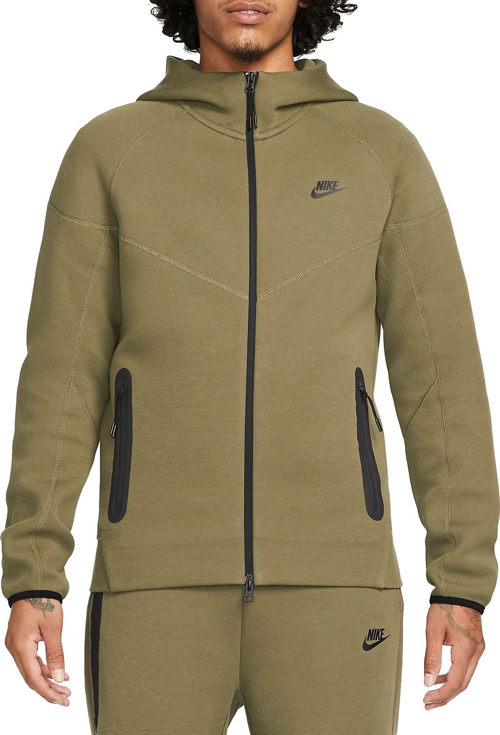 Суитчър Nike Tech Fleece Windrunner Кафяво | fb7921-222, 0