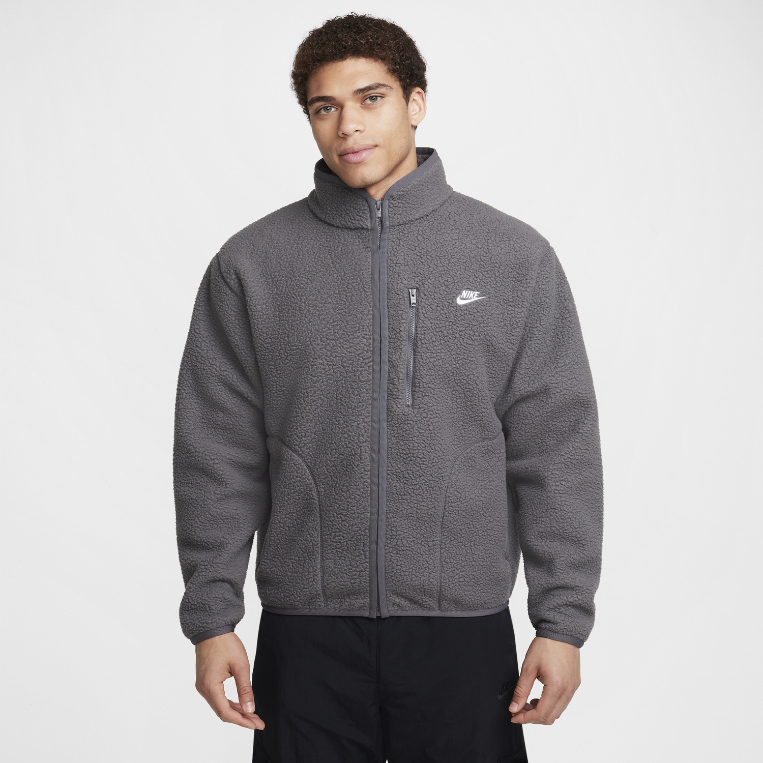 Яке Nike Sportswear Club Fleece Jacket Сиво | FZ0888-068, 0