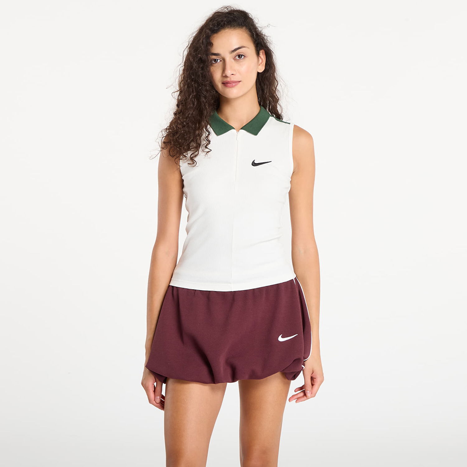 Потник Nike Fitted Tennis Tank Бяло | IO8899-133, 0
