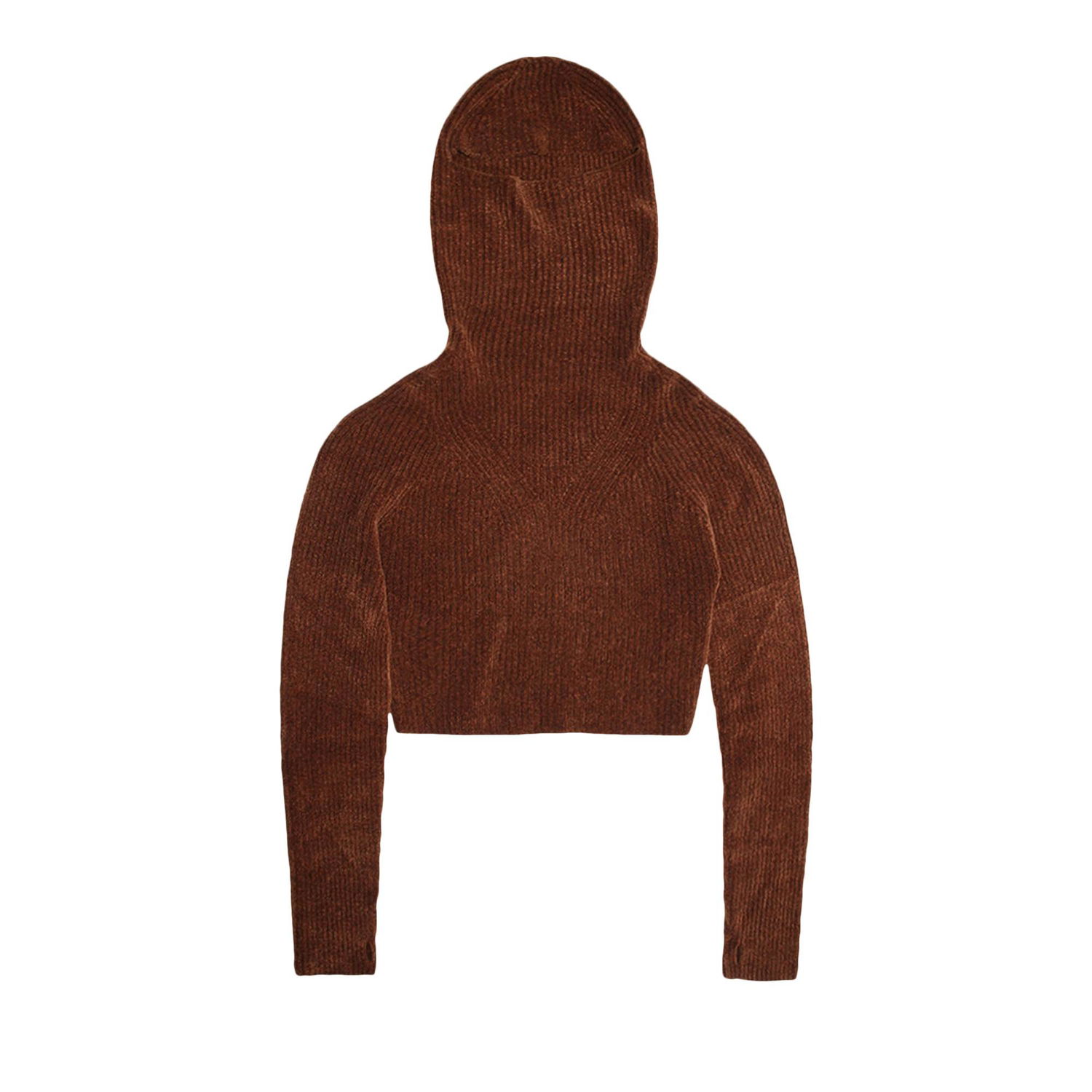 Суитчър Jacquemus La Cagoule Manches Longue Hoodie Кафяво | 223KN135 2164 880, 1