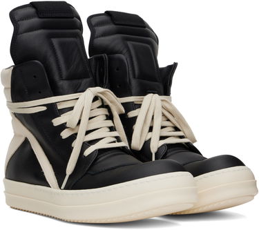 Кецове и обувки Rick Owens Rick Owens Hollywood Geobasket Черно | RU01E5894 LCO, 3