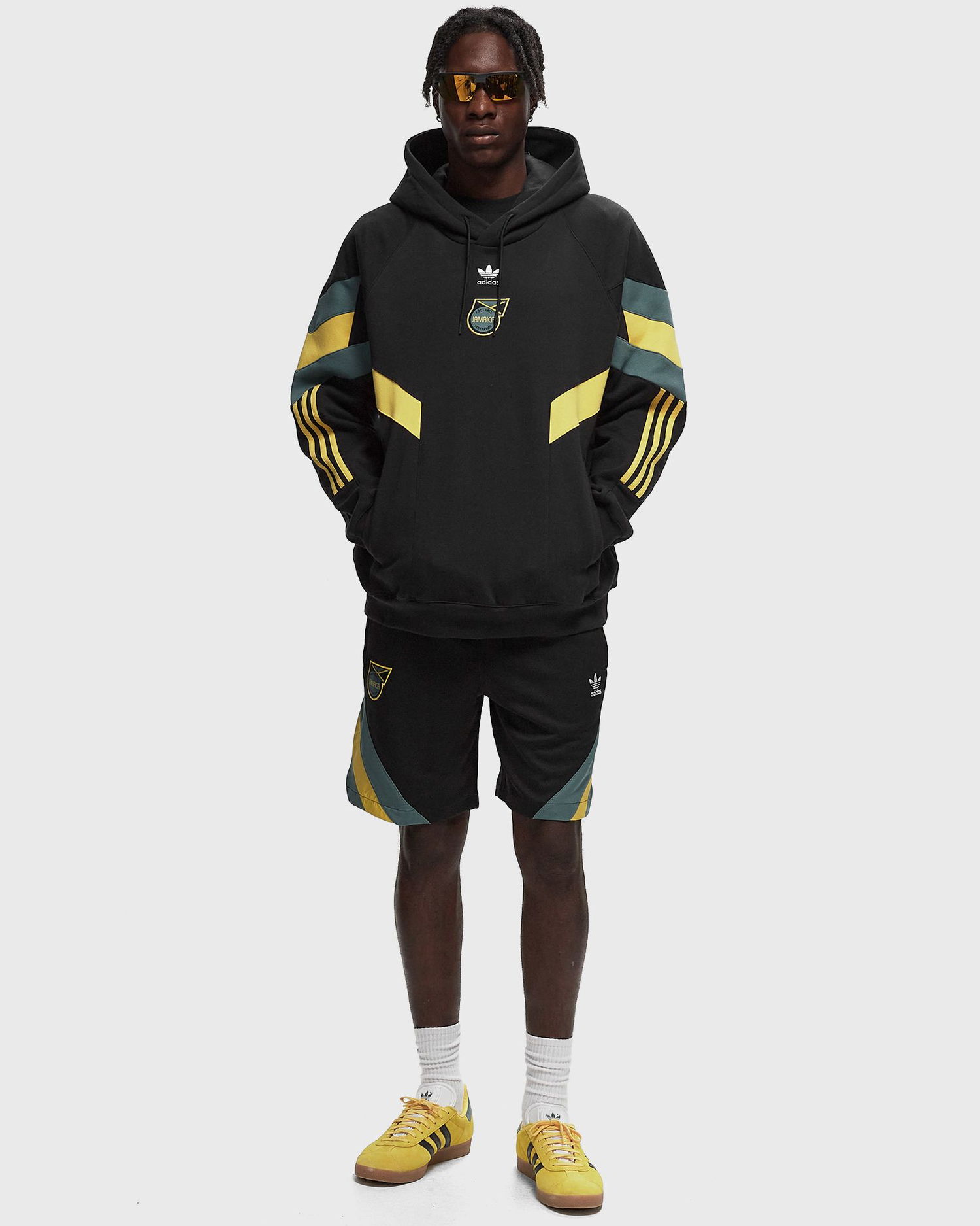 Суитчър adidas Originals JAMAICA OG HOODIE Черно | IN5565, 1