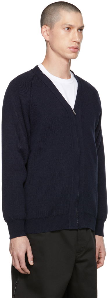 Пуловер Comme des Garçons Homme Deux Lochaven of Scotland Zip Cardigan Черно | DH-N504-051, 4